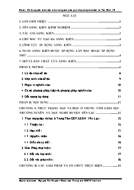 SKKN Sử dụngkiến thức liên môn nhằm nâng cao 